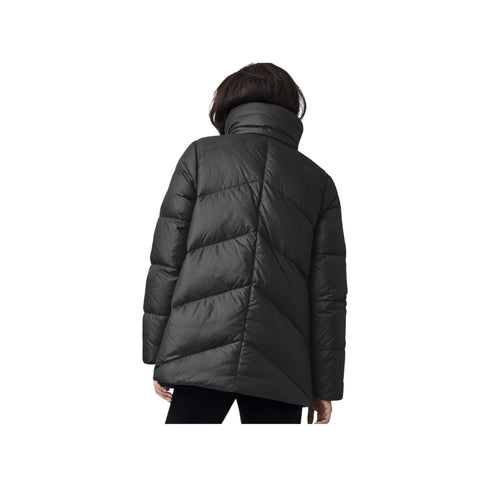 Ockley Parka Donna black label Nero CANADA GOOSE- Francavilla Moda